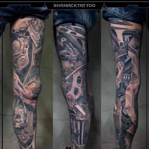 Honda-tt-full-leg-sleeve-all-Shamack-tattoo-inkden