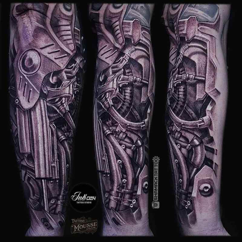 Biomechanical - Inkden Tattoo Studio