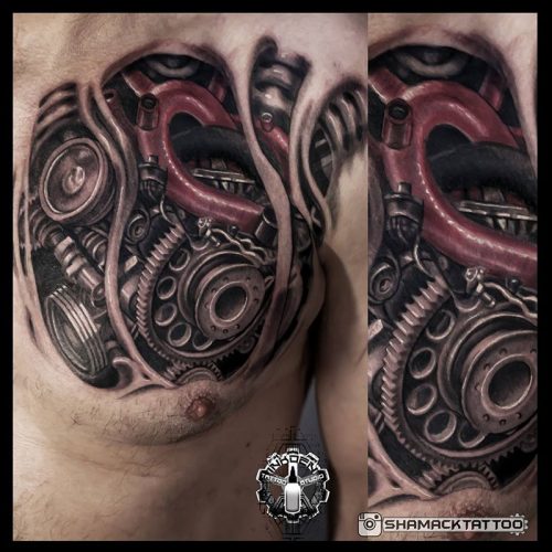 71 Steampunk Tattoo Designs for Men [2024 Inspiration Guide]