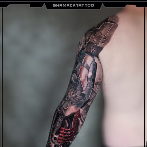 biomechancal-sleeve-drag-racing-supercharge-whole-sleeve-4-Shamack-tattoo