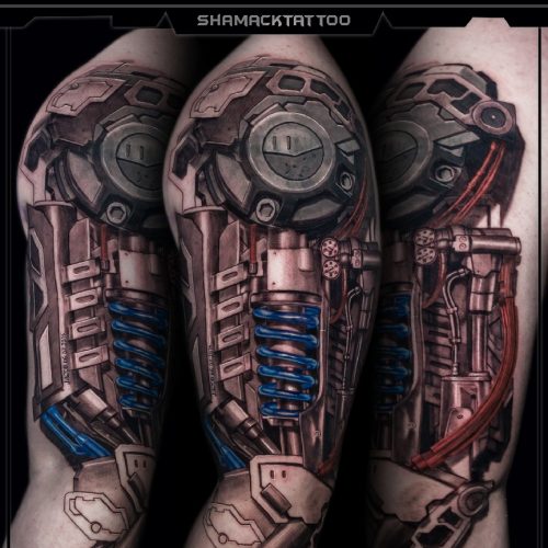 biomechanical-03-blue-spring-tattoo-realistic-3d-arm-by-shamack-at-inkden-Blackpool
