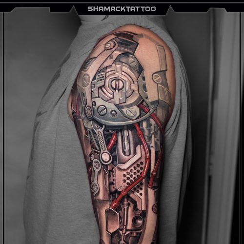 biomechanical-arm-sleeve-Cover-1-mechanical-Shamack-inkden-tattoo