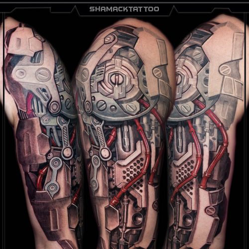 biomechanical-arm-sleeve-Cover-4-mechanical-Shamack-inkden-tattoo