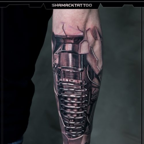 biomechanical-forearm-2-mechanical-Shamack-tattoo