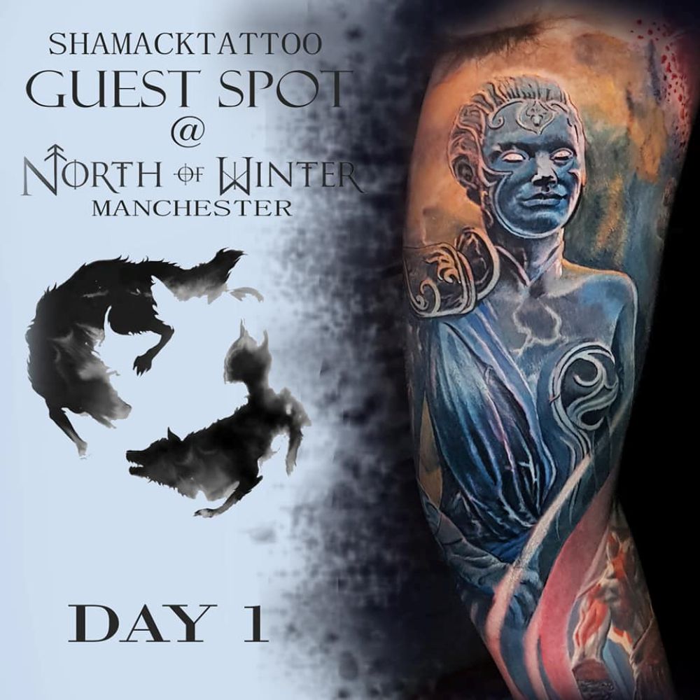 Winter Is Coming – Shamack's guest spot at North of Winter… - Inkden Tattoo  Studio