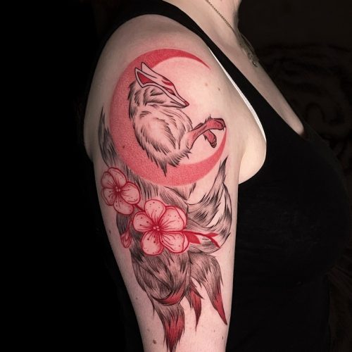 adrianna-urban-fox-cherry-blossom-red-moon-tattoo-inkden-tattoo-studio-blackpool copy