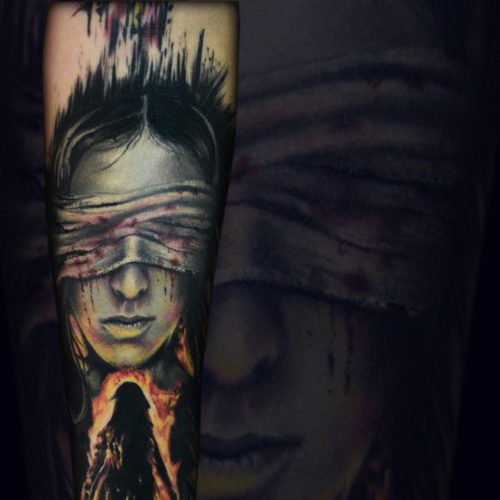 sleeve-female-watercolour-chris-Strach-inkden-tattoo-Blackpool