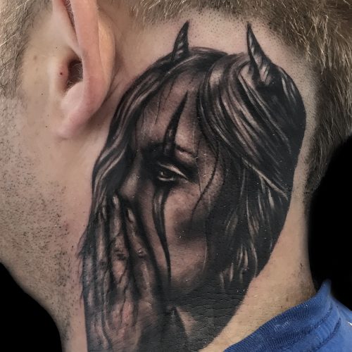 whisper-devil-black-and-grey-chris-Strach-inkden-tattoo-Blackpool