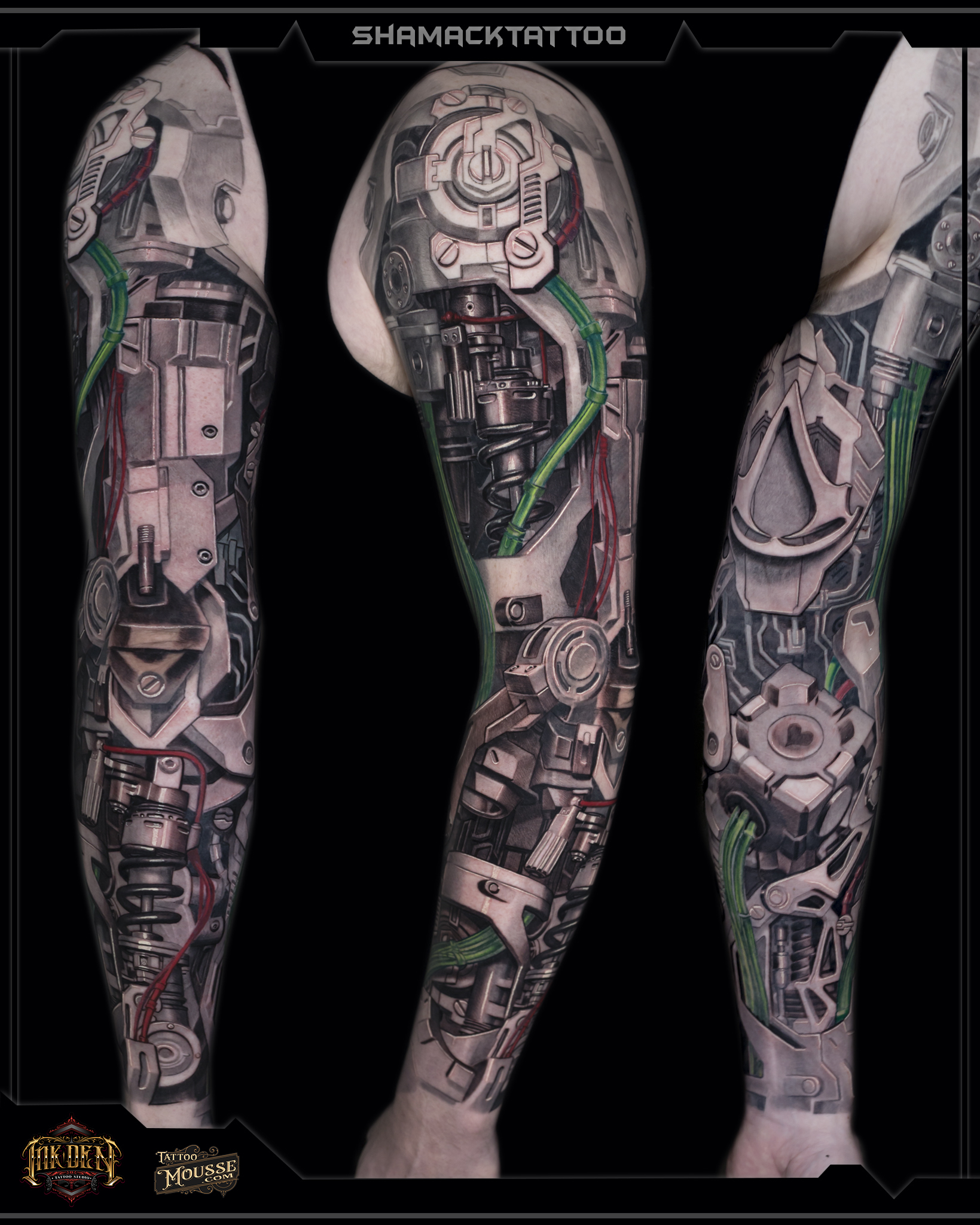 Biomechanical tattoos - Inkden Tattoo Studio