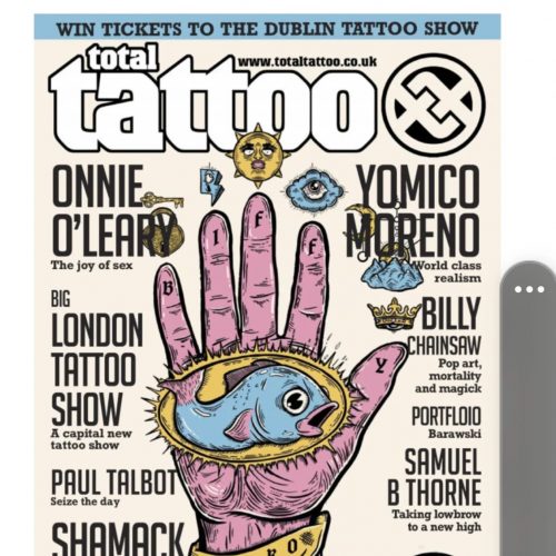 Total Tattoo Magazine. Interview with Shamack Malachowski from Inkden Tattoo Studio