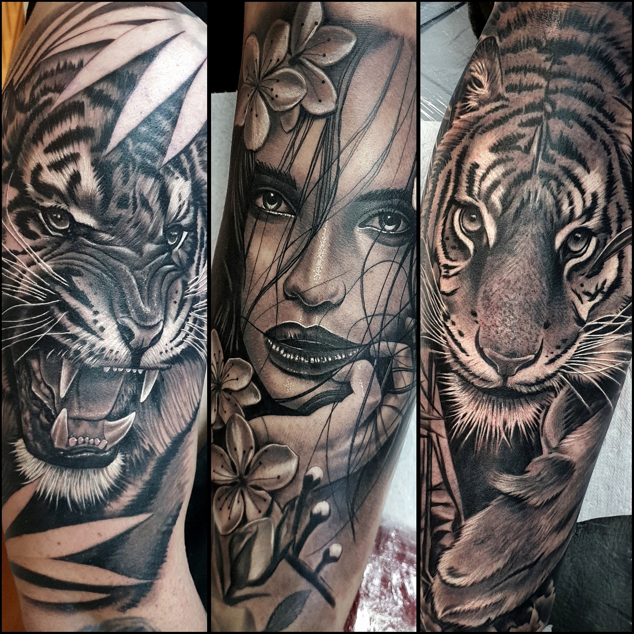 mix-of-animal-tattoos-by-Pedro-VanDiesel-Tattoo_Inkden-Tattoo-Studio_Blackpool