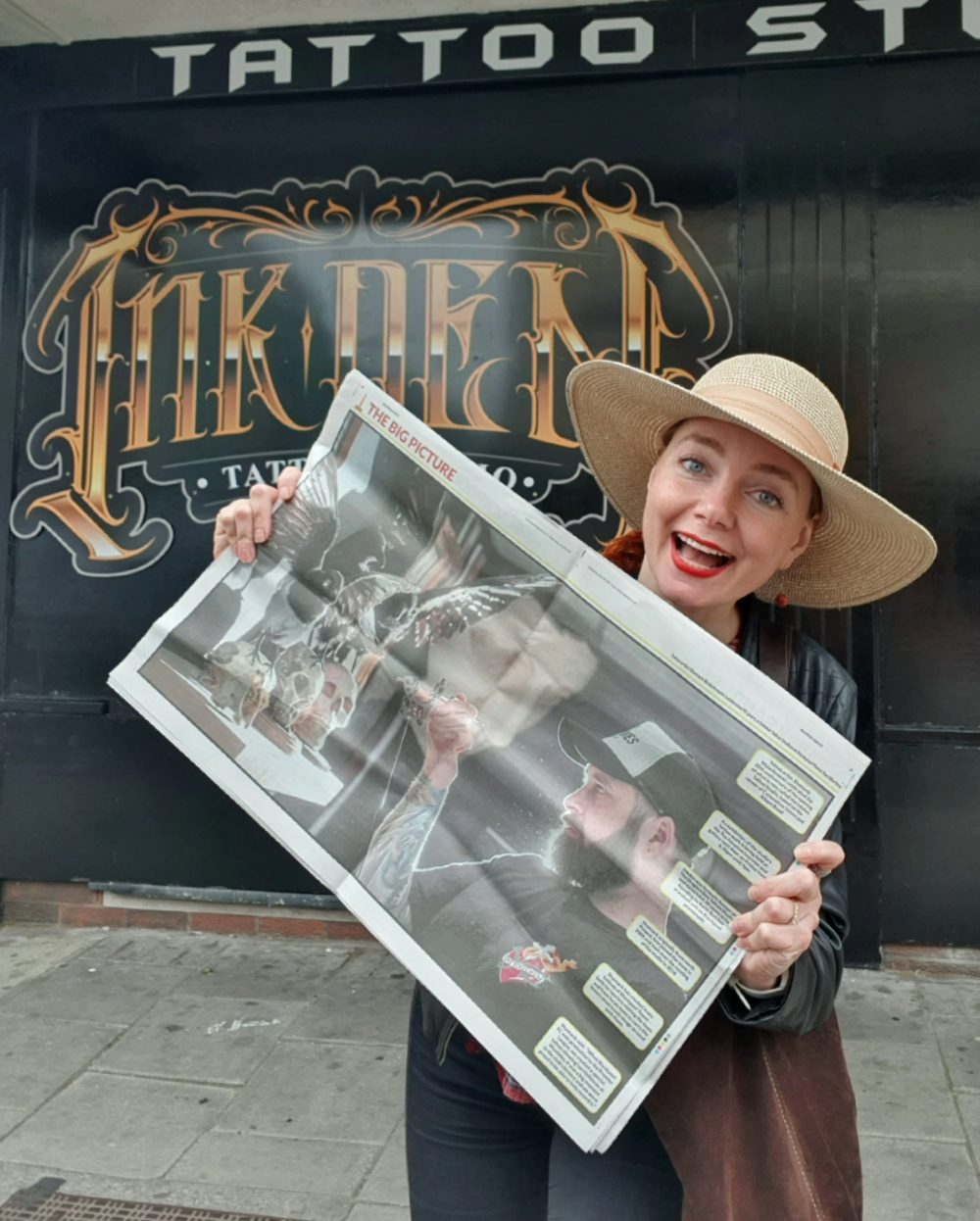 Shamack is in today's Blackpool Gazette!!! Well done Shamack!! Inkden